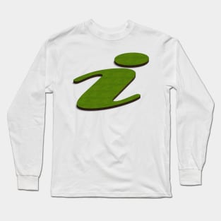 3d map in the shape of an i for information. Long Sleeve T-Shirt